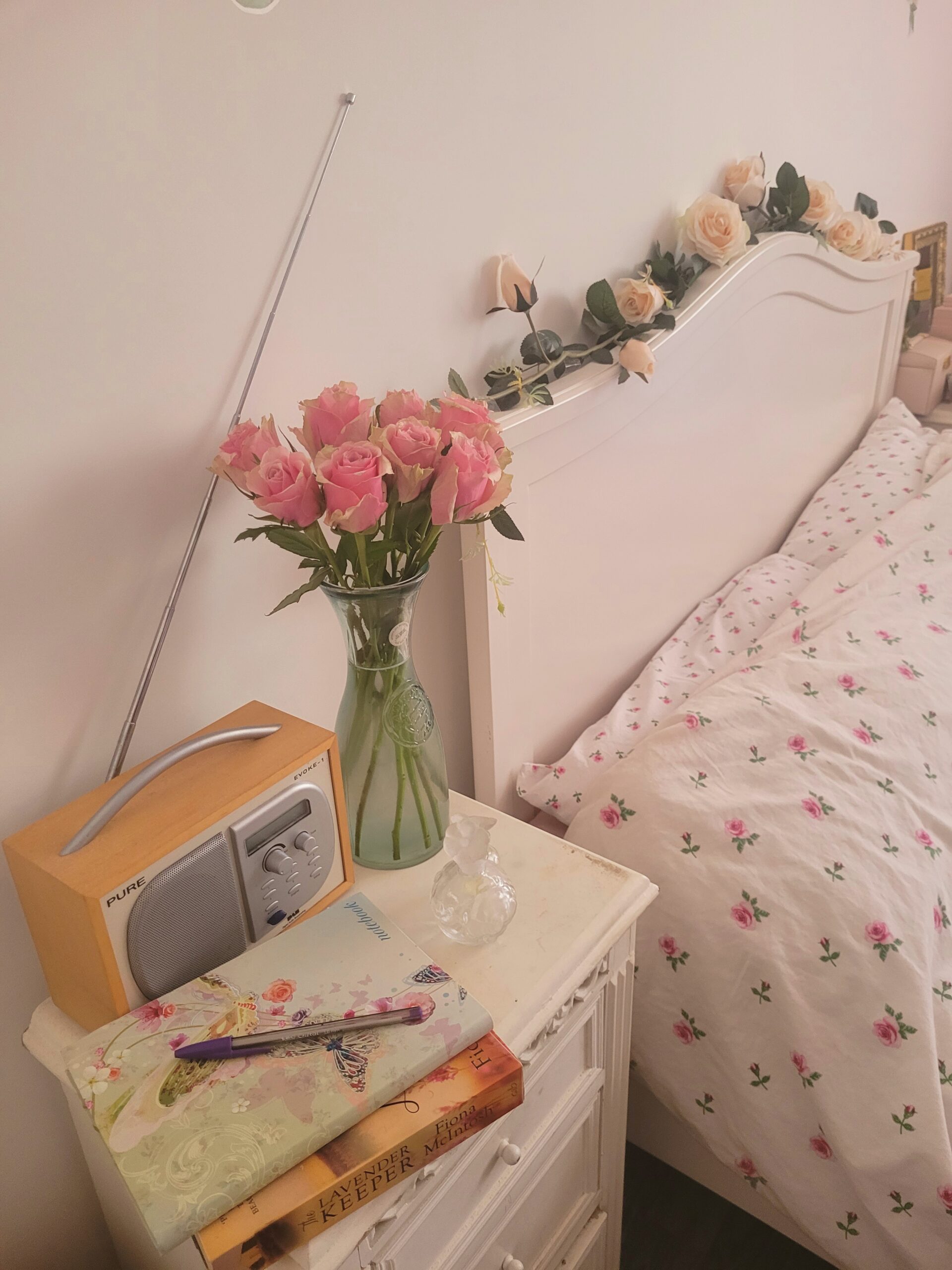 Floral bedroom