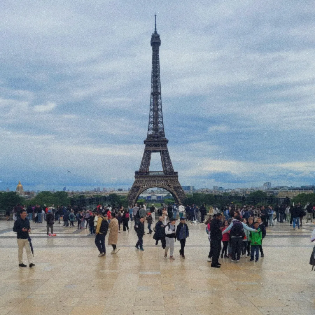 The Eiffel Tower from the Trocadero, Paris