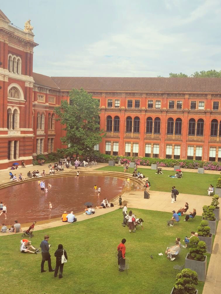 The victoria and albert museum in London, England